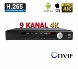 OPAX AHDVR-32004 9CH 4K H265 NVR KAYIT CİHAZI