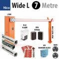 Nice Wide L 7 (Kit 2) 7 Metre Otomatik Bariyer Sistemi